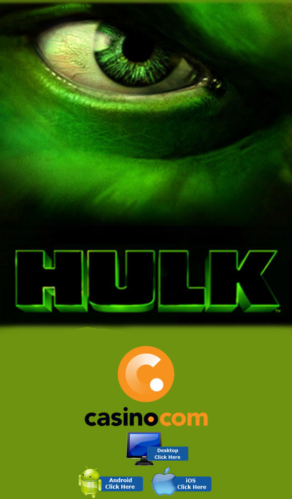 Playtech Marvel Casino Games - Play The Incredible Hulk At Casino.com