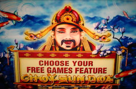 Choy Sun Doa Aristocrat Casino Game Screenshot