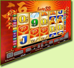 Aristocrat Lucky 88 Slot Game Screenshot