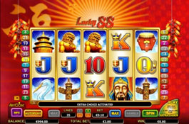 Lucky 88 Aristocrat Casino Game Screenshot