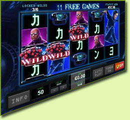 Playtech The Matrix Slot Game Screenshot
