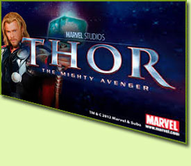 Playtech Marvel Thor Slot Game Logo