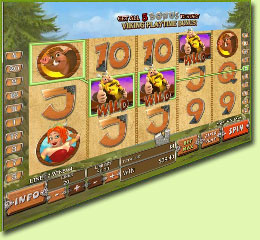 Playtech Viking Mania Slot Game Screenshot