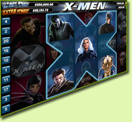 Playtech Marvel X-Men Slot Game Screenshot