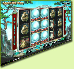 RTG Dragon Orb Slot Game Screenshot