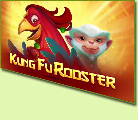 RTG Kung Fu Rooster Slot Game Logo