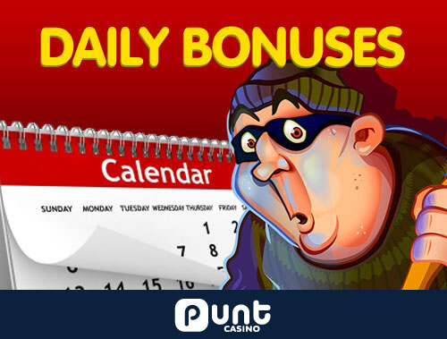 Punt Casino Daily Bonuses