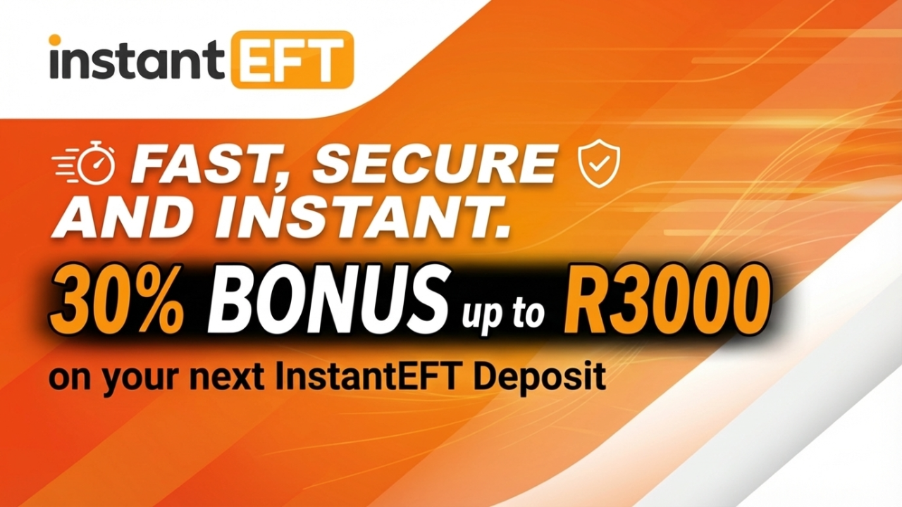 InstantEFT Deposit Bonus