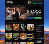 Yebo Online Casino Screenshot