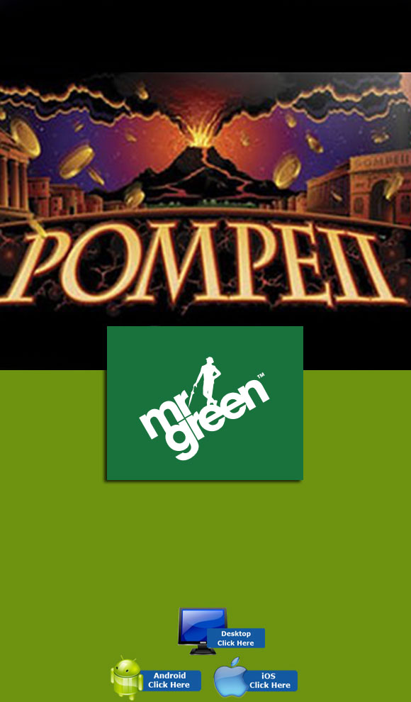 Aristocrat Casino Games - Play Pompeii At MR Green
