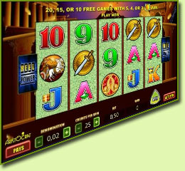 Aristocrat Pompeii Slot Game Screenshot